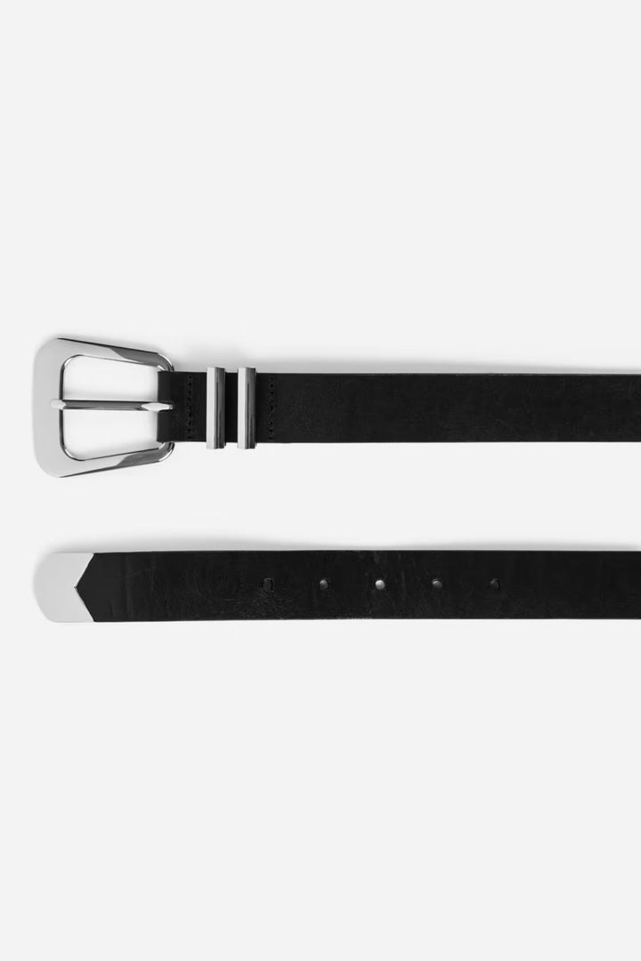 Bennett Belt- 5107 Black Silver