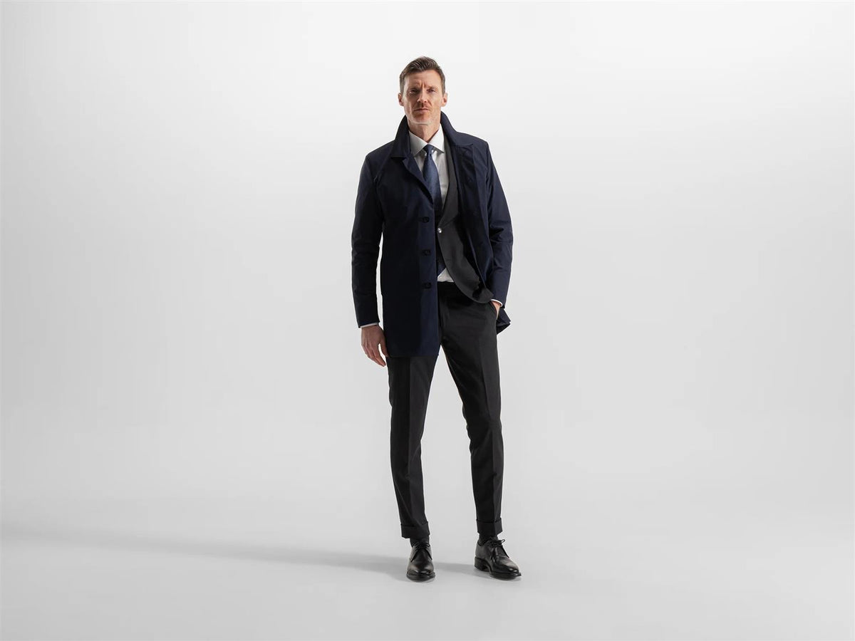 Maestro Coat Navy