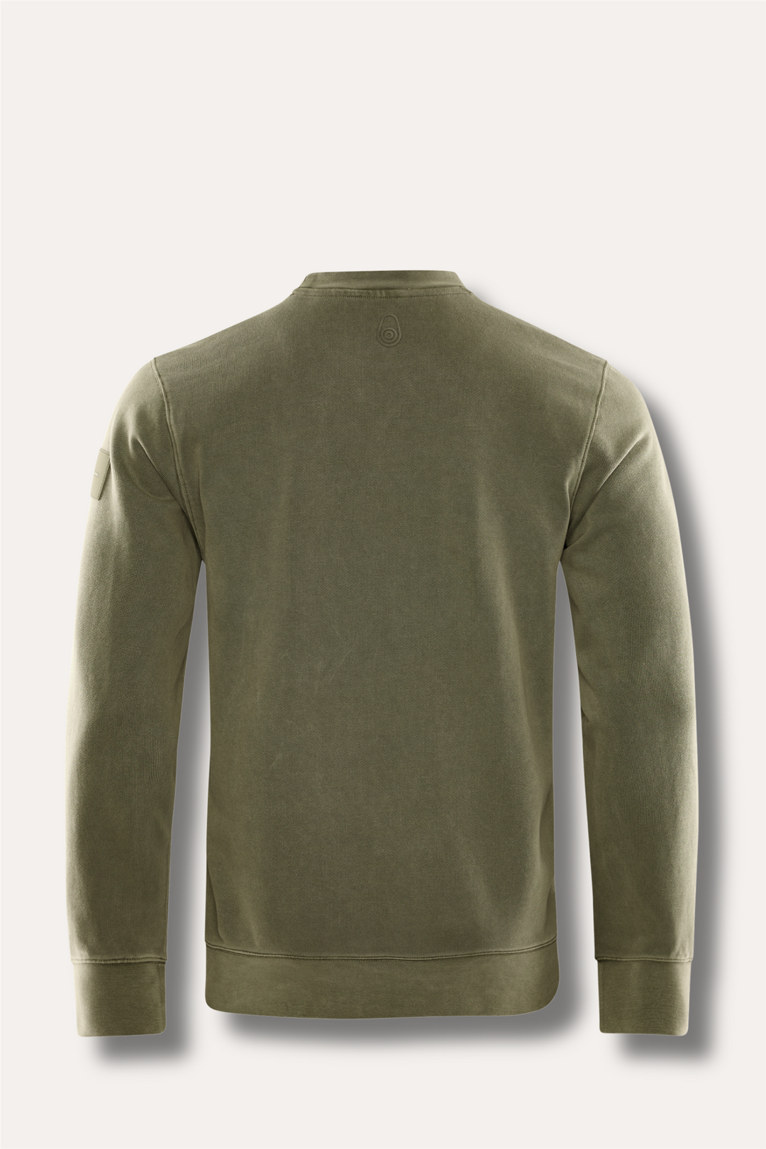 Wind Pigment Sweater Mud Green