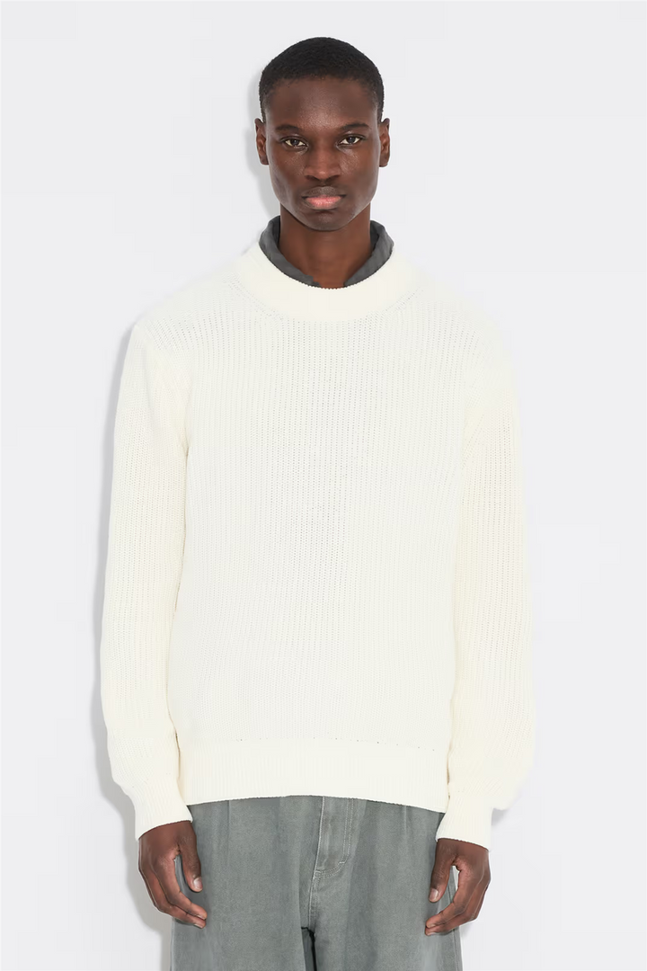 Summer Crewneck Knit Ecru