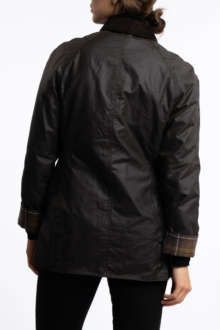 Classic Beadnell Wax Jacket Sage