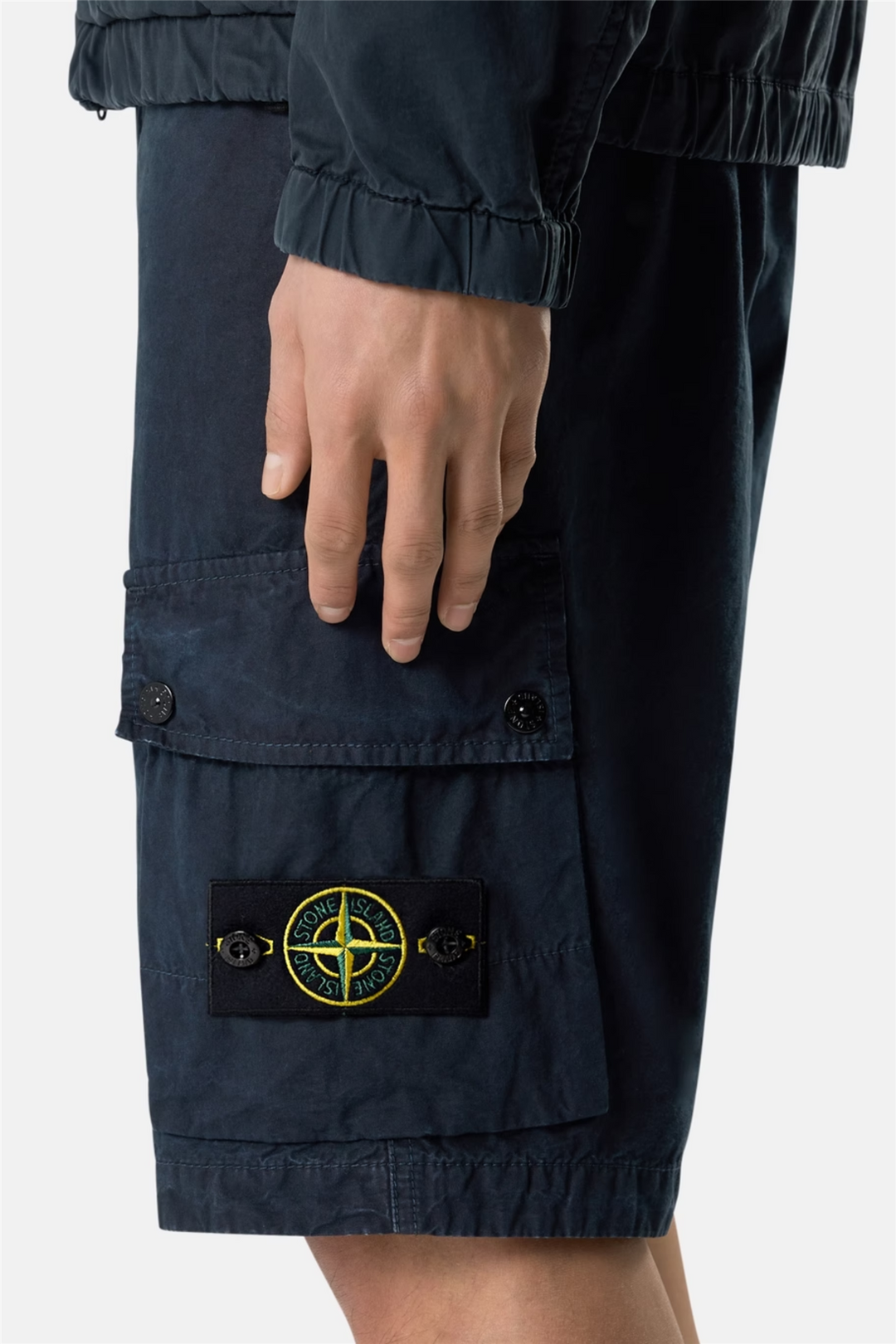 L100019 Brushed Organic Cotton Canvas Navy 'Old'