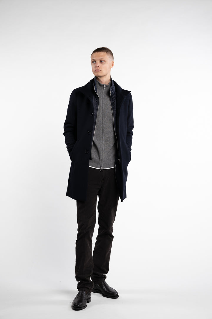 Harvey Classic Wool Dark Navy