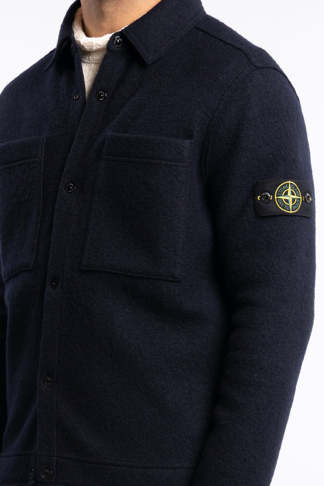 5100058S0IN1 Wool Jacket Navy
