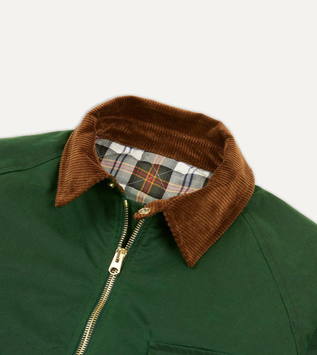 Waxed Coverall Emerald Green