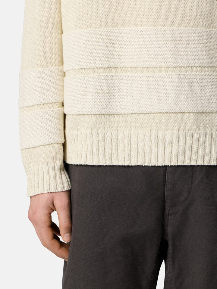 5100043 Raw Hand Organic Cotton + Linen_S.I. Marina Ivory Melange