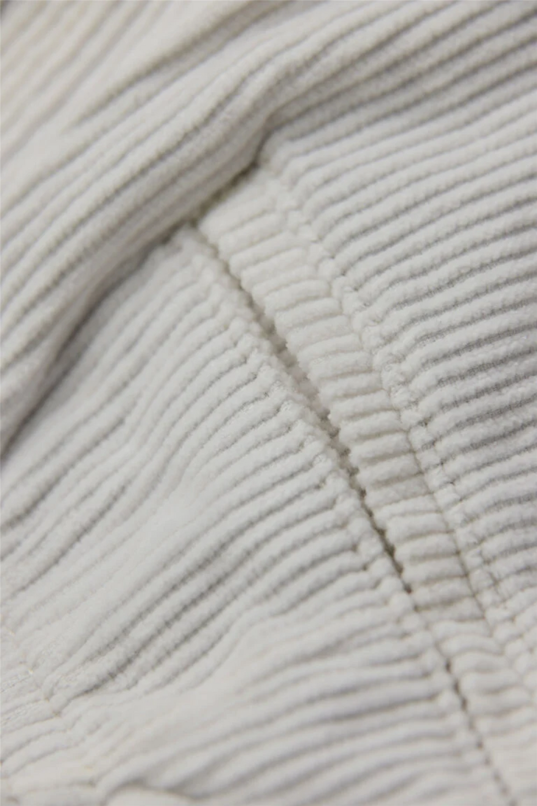 Corduroy Shorts Off White