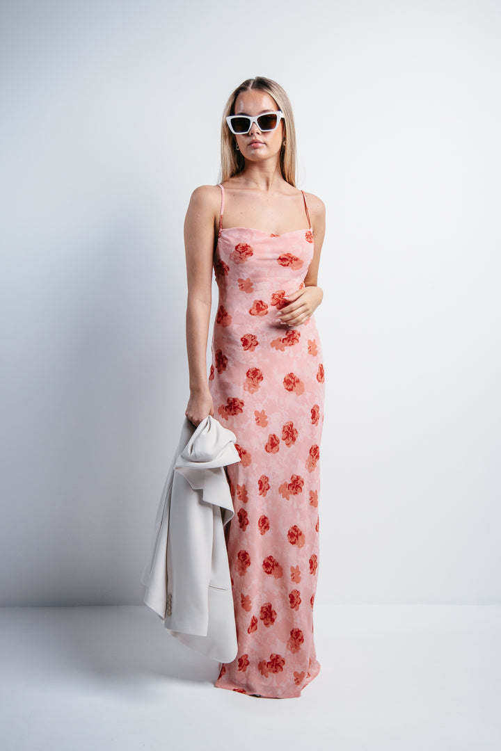 Vienna Maxi Dress- Pink