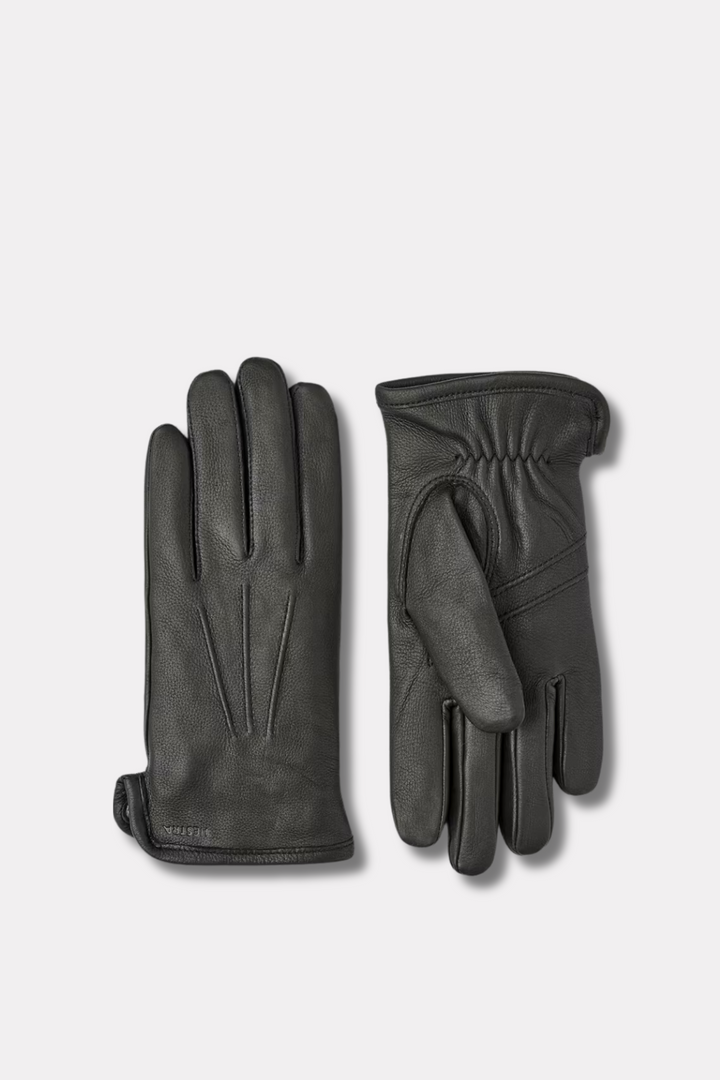 Andrew Deerskin Gloves Black