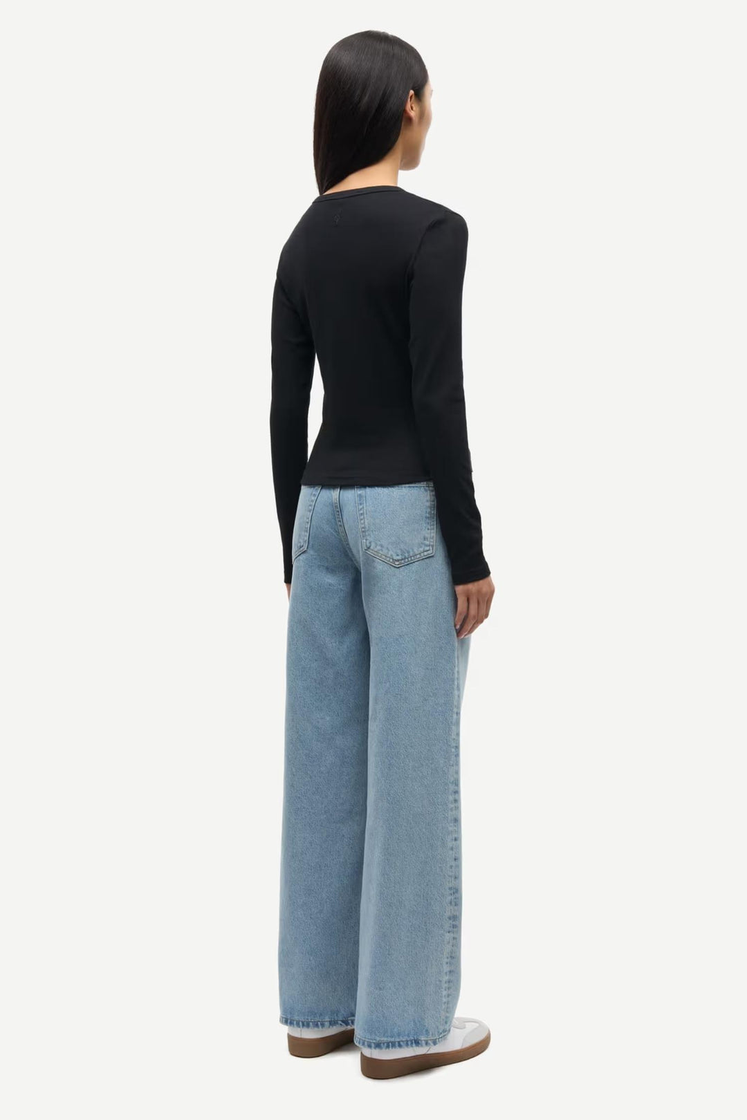 Saalexo LS Cardigan 7542 - Black