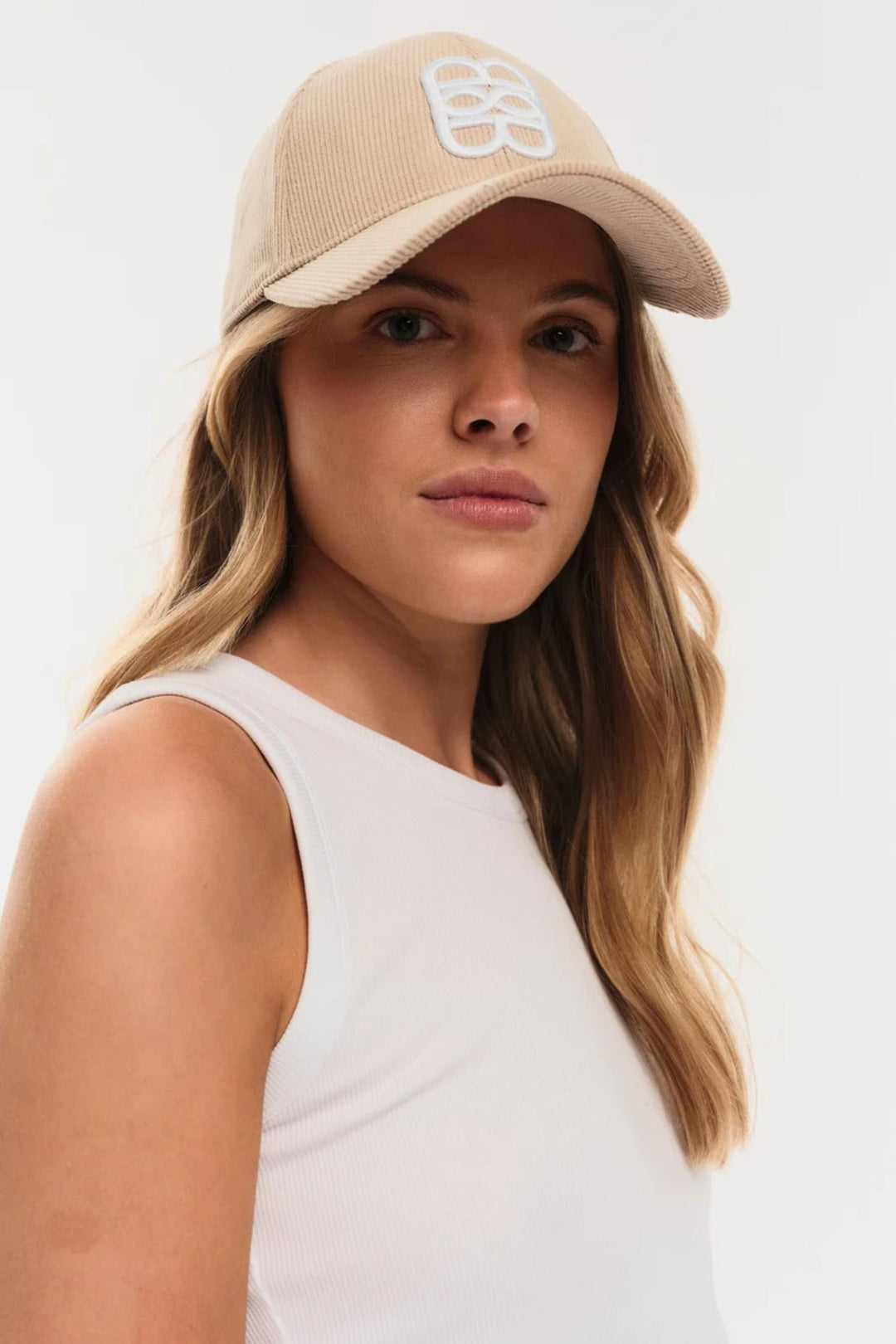 Philly Cord Cap- Beige