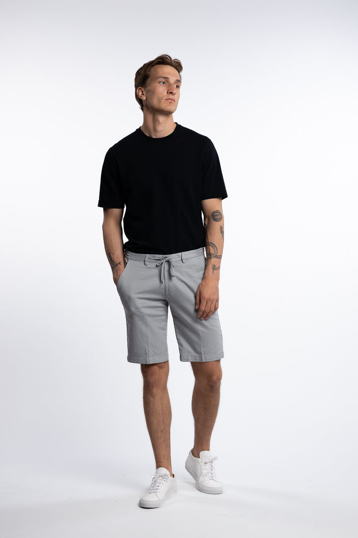 Cotton/Elastan Shorts Light Grey