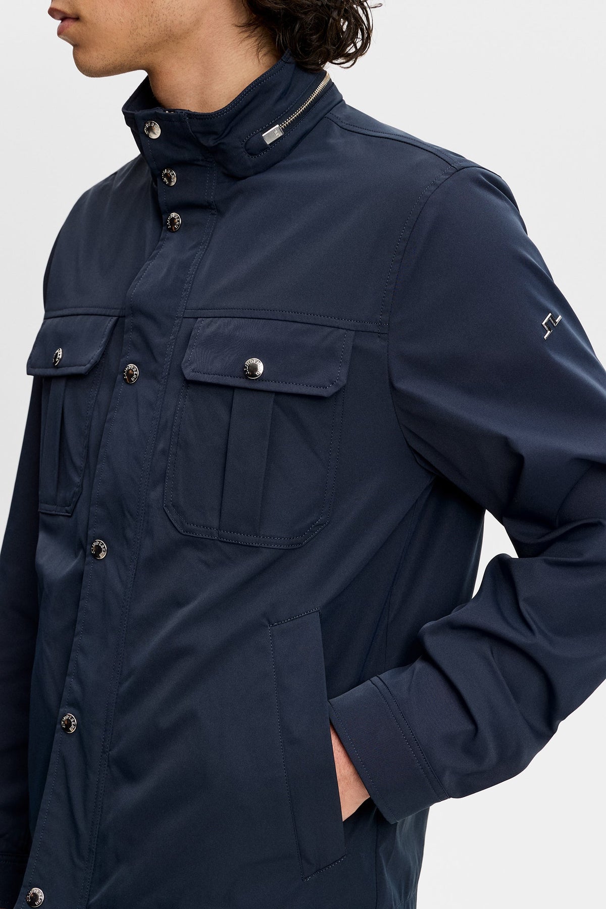 Bailey Recy Poly Jacket JL Navy