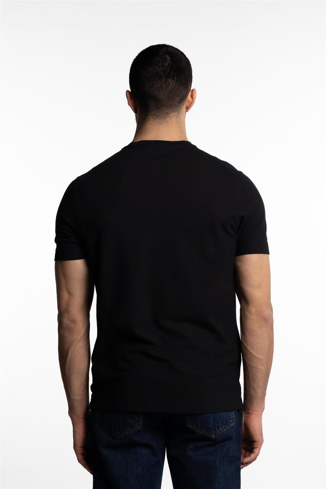 Ice Cotton Short Sleeve T-Shirt Black