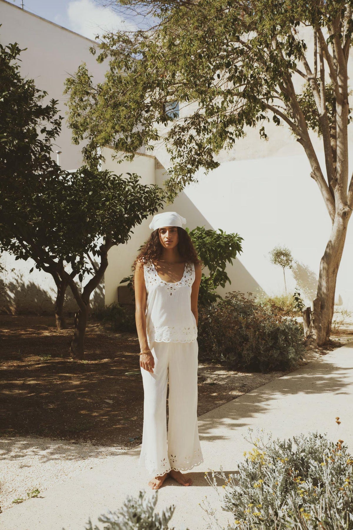 Everly Trouser - White