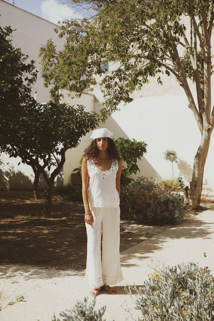 Everly Trouser - White