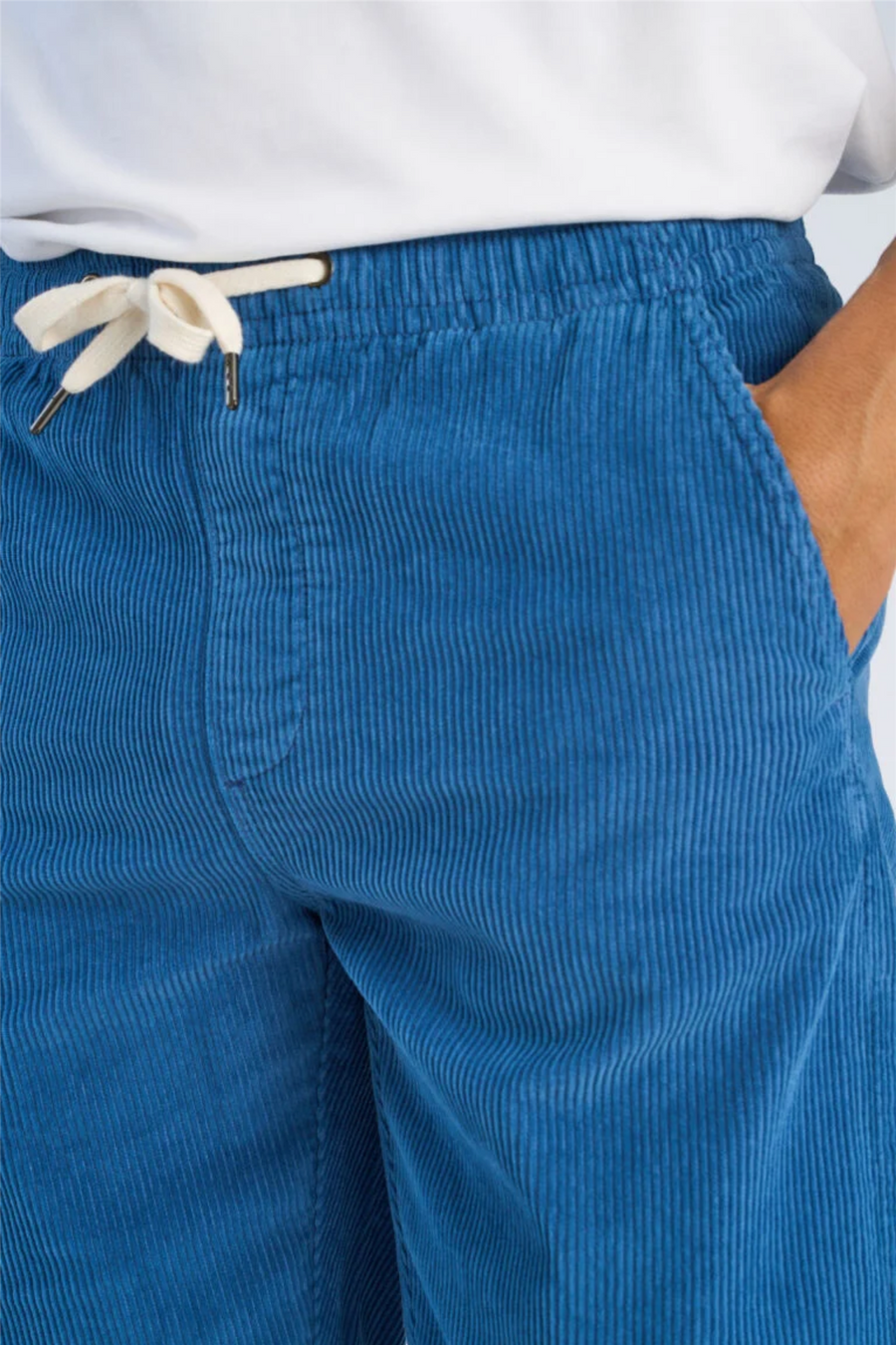 Corduroy Shorts Steel Blue