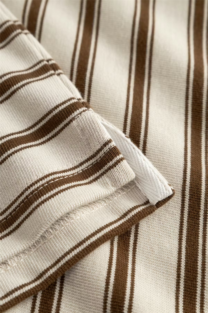 Landon Polo Desert Palm Stripe