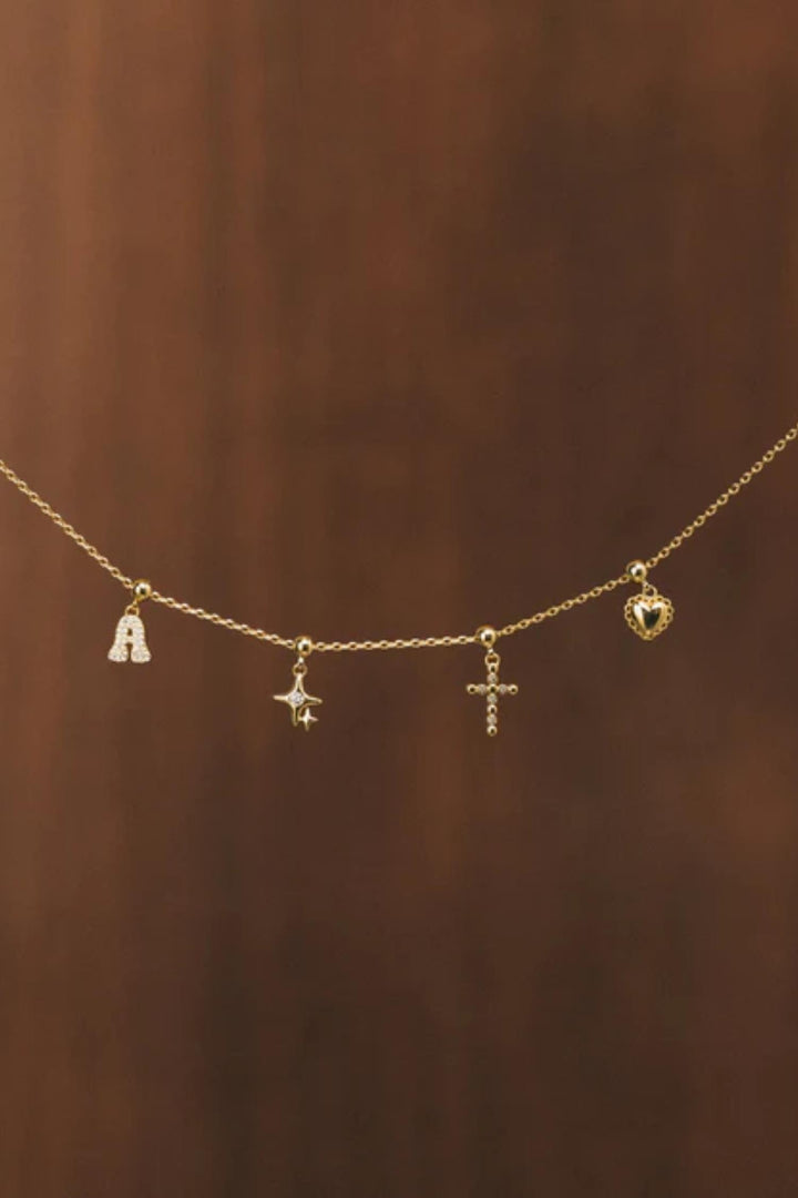 Cross Charm gold