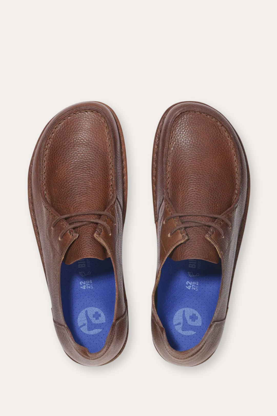 Men's Utti Lace Natural Leather Roast