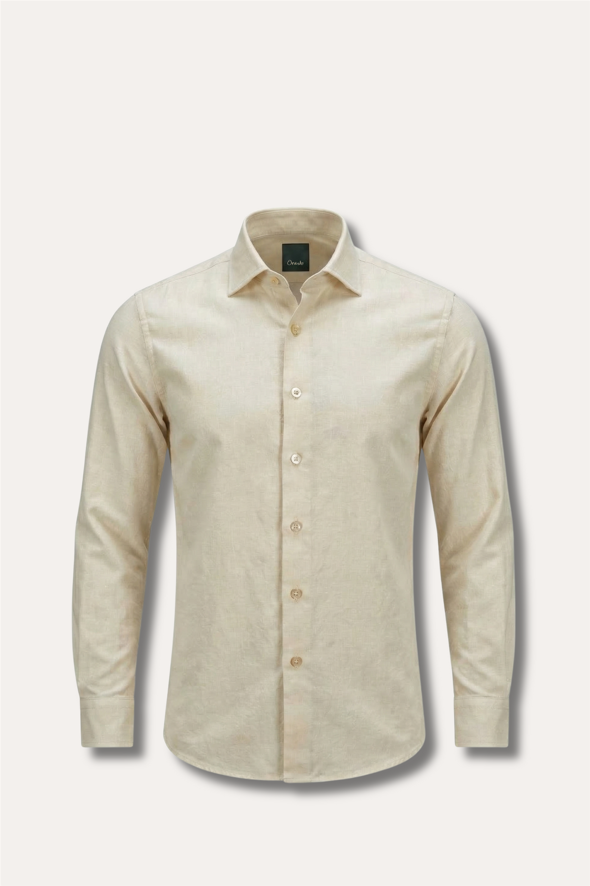 Linen Shirt Light Beige