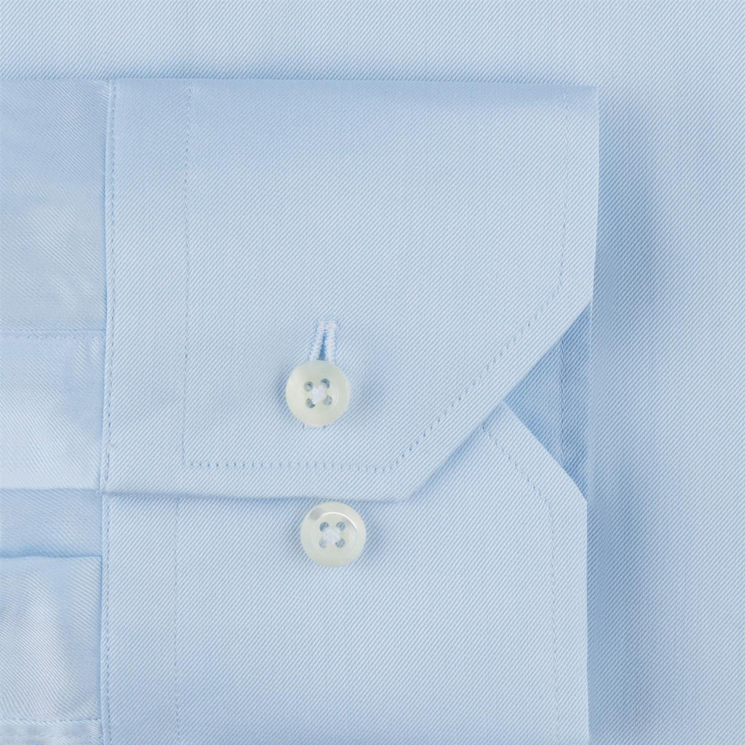 Slimline Twill Shirt XL-Sleeves Light Blue