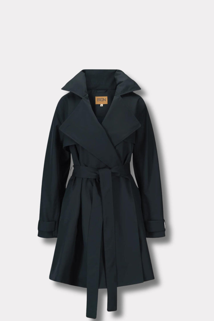 Yr'en Coat - Dark Navy