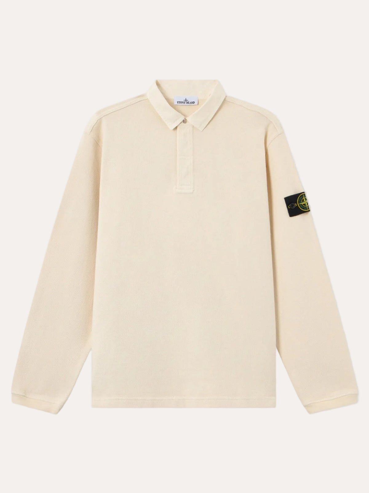 Sweatshirt med polokrage, packshot forfra