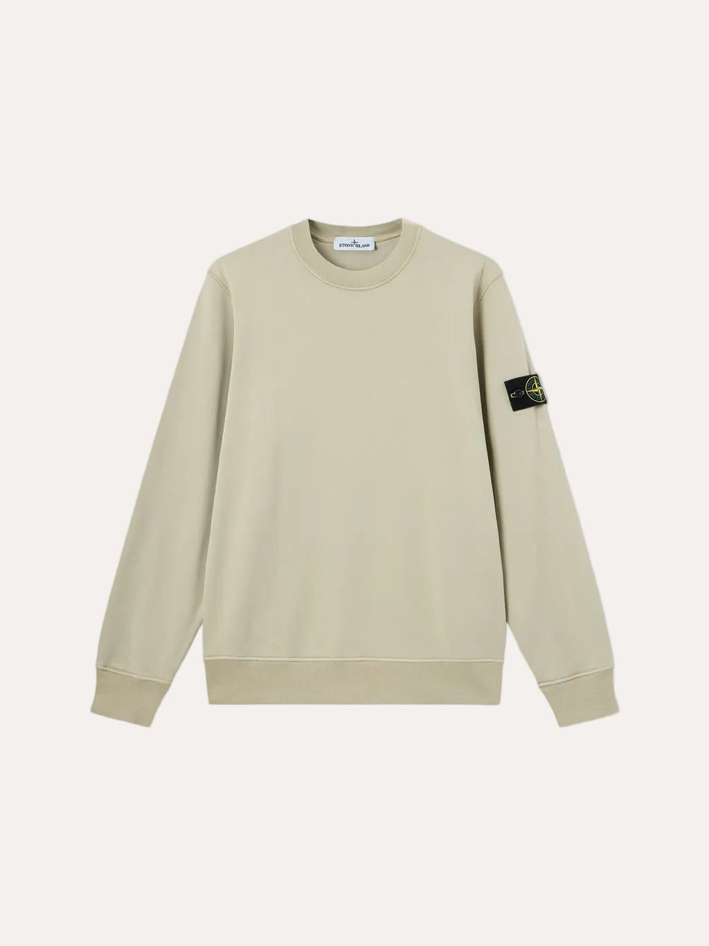 610000 Organic Cotton Fleece Regular-fit Crewneck Sand