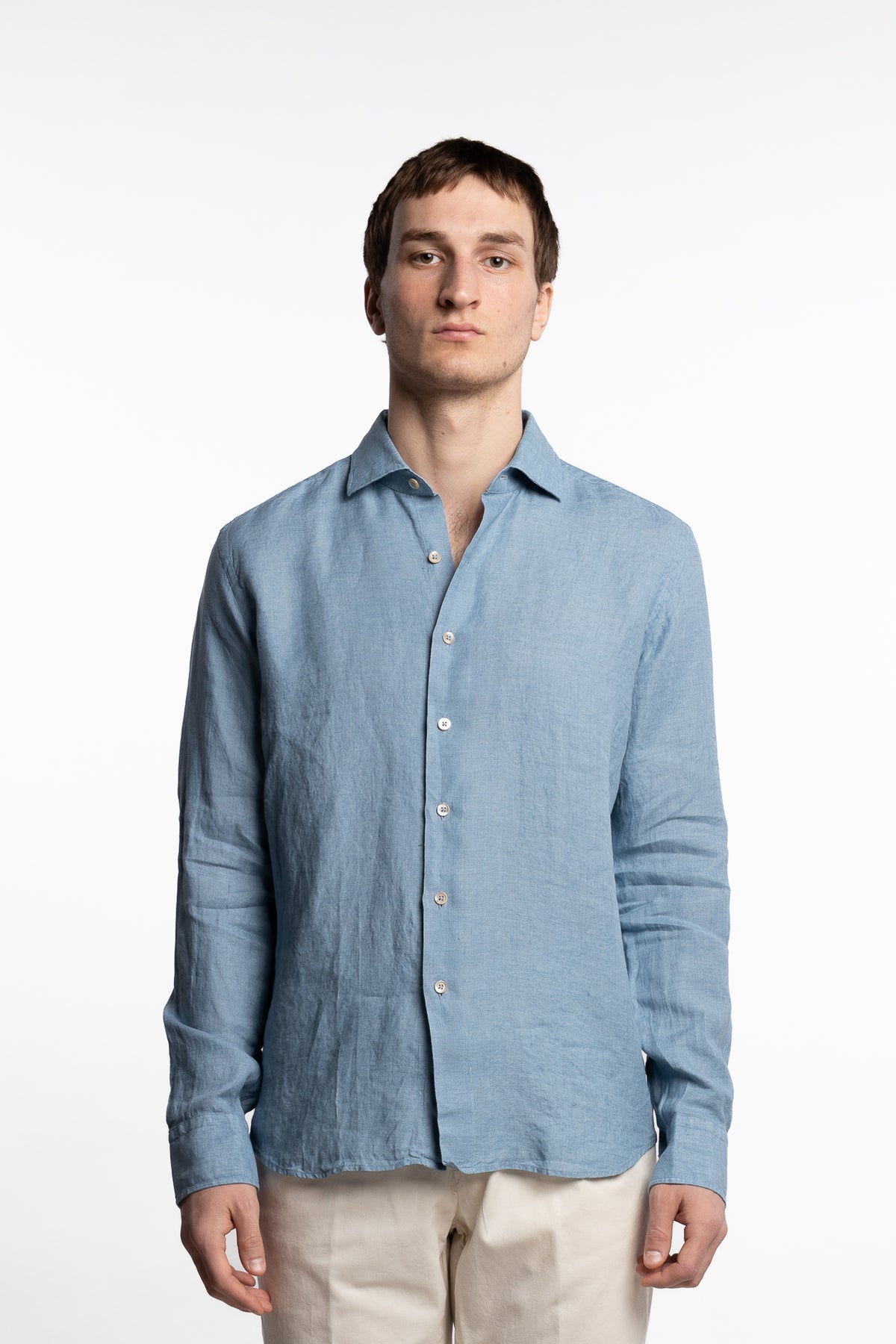 Linen Shirt Blue