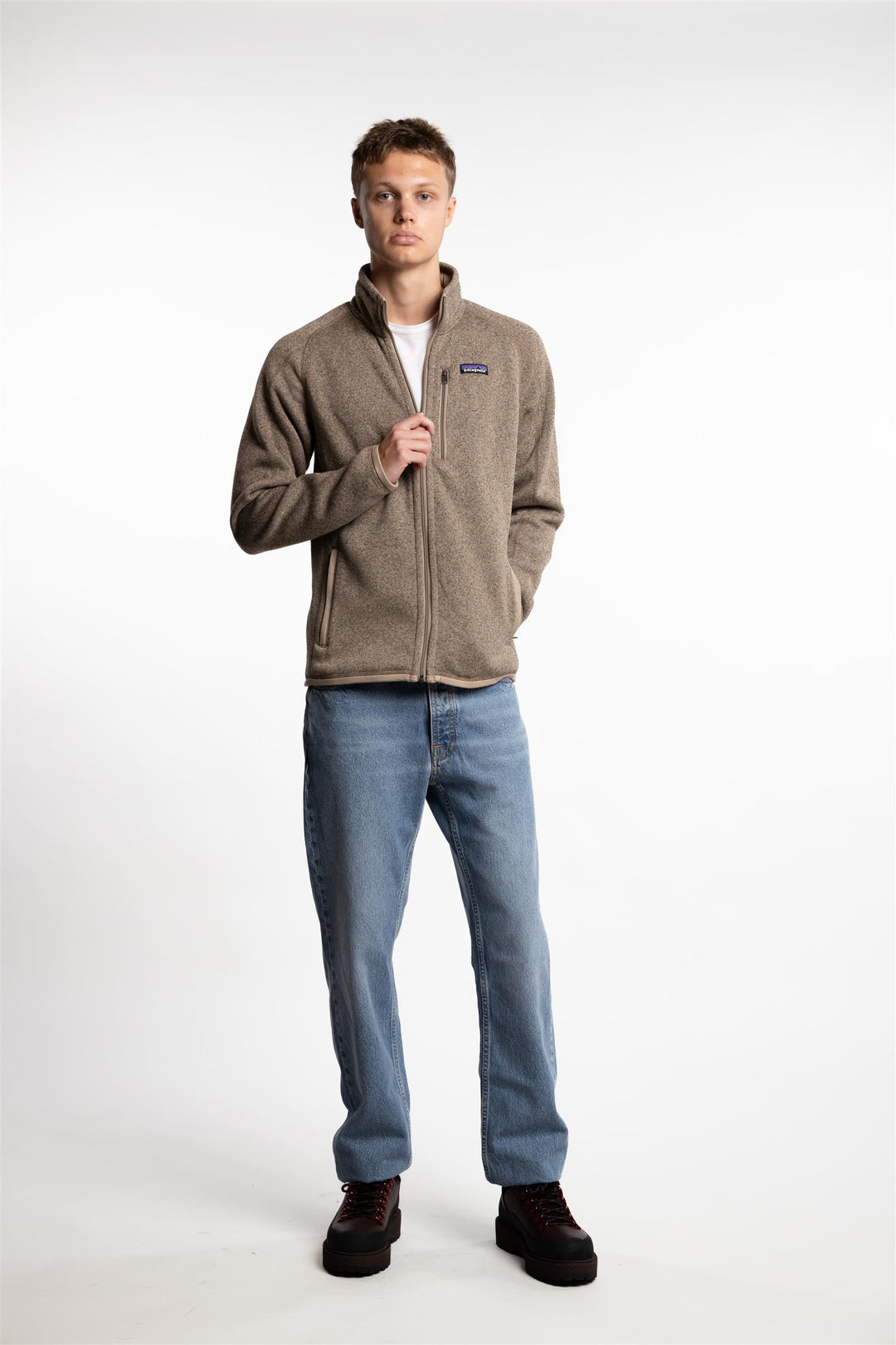 M Better Sweater Jkt Seabird Grey