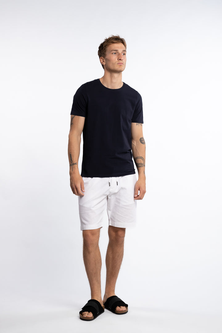Kyran Cotton Stretch Slim Fit T-Shirt Blue