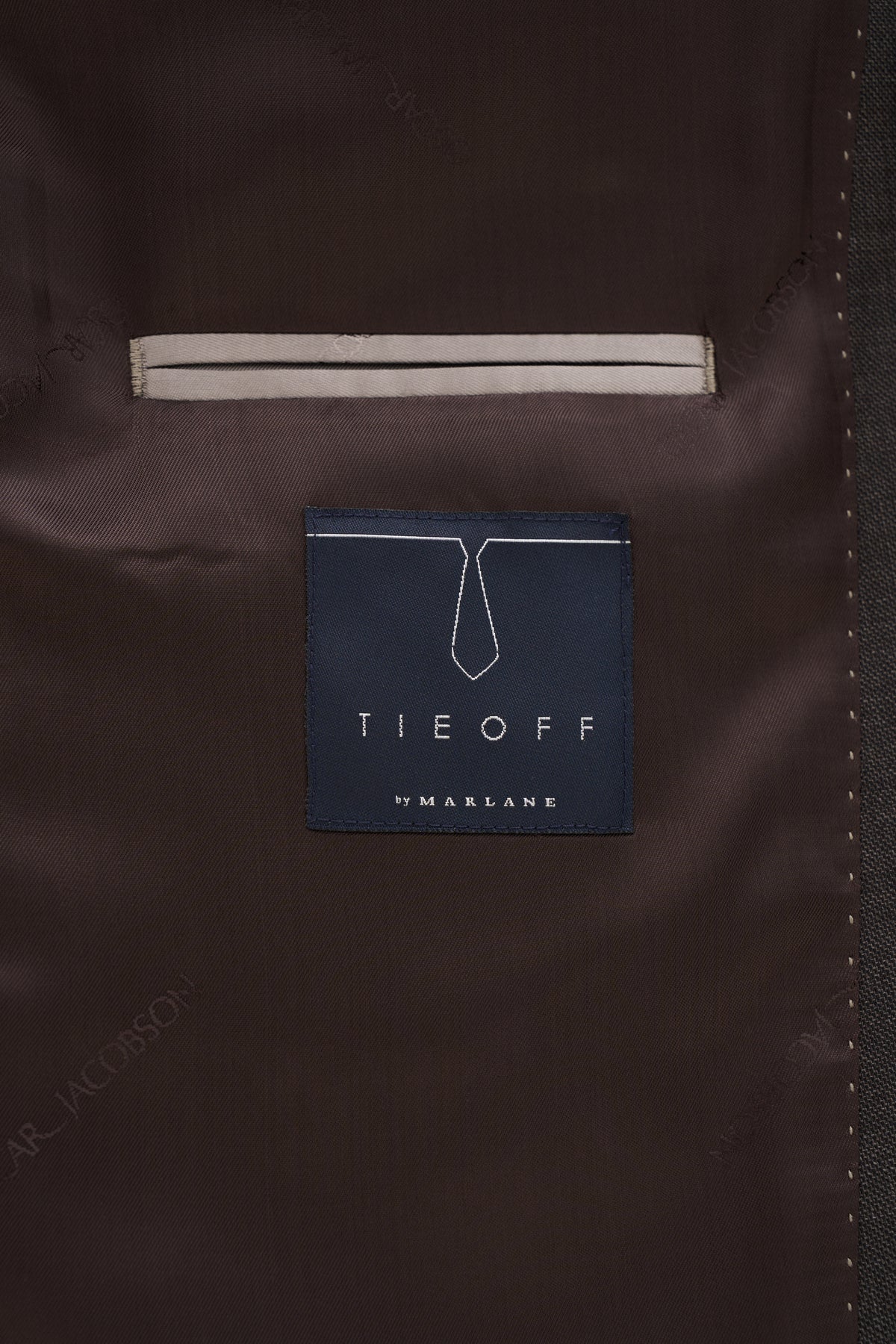 Fogerty Blazer Davean Brown - detalj fôr