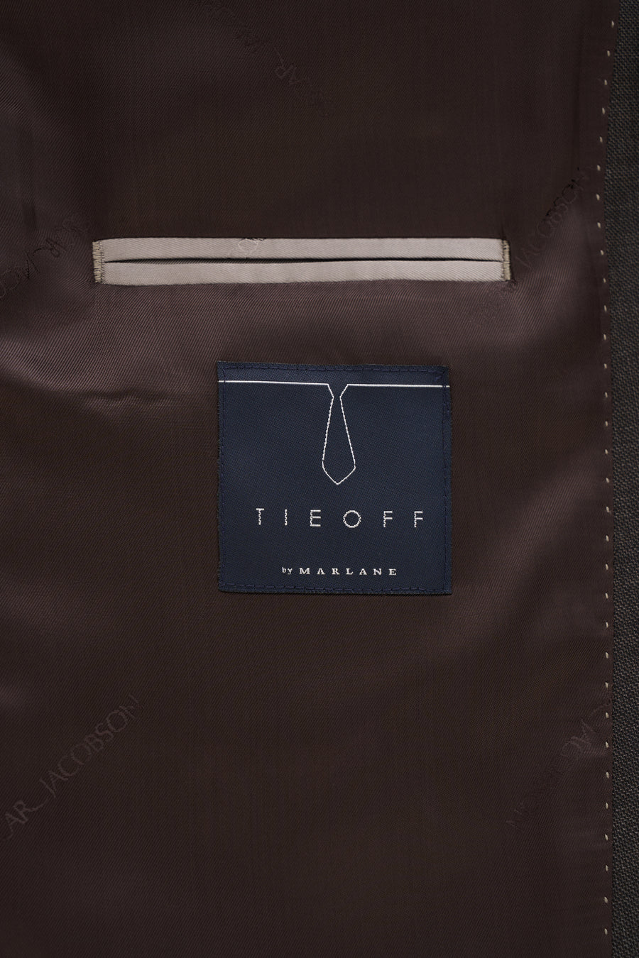 Fogerty Blazer Davean Brown - detalj fôr