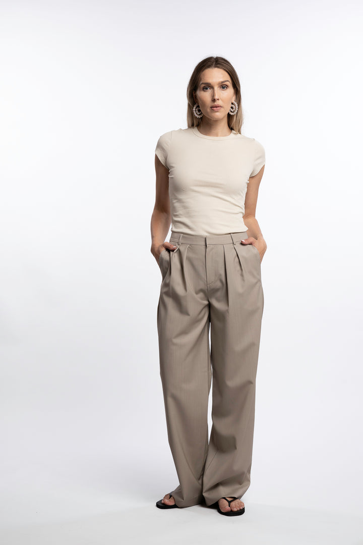 Monaco Pant- Pebble