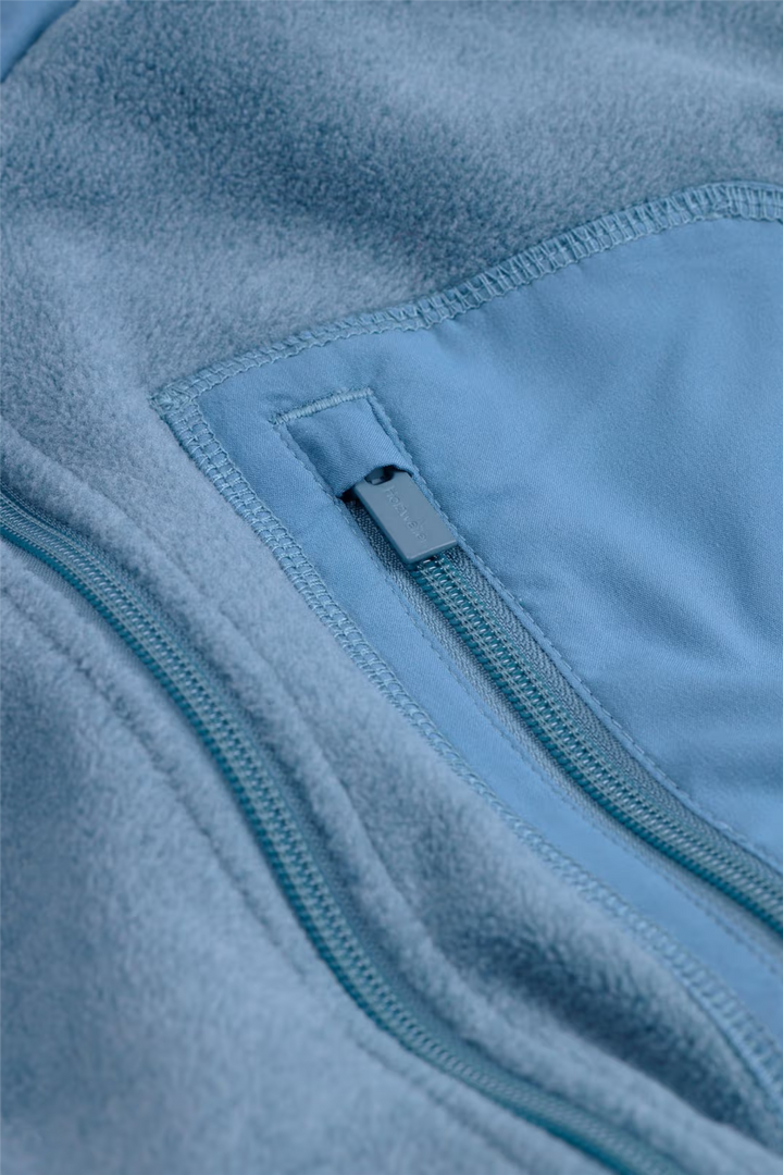 Regular Fleece Vest Dusty Blue