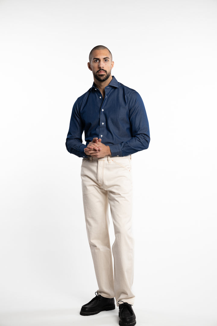 Dandylife Chambray Shirt Scuro