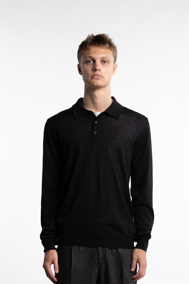 Melvin Polo Shirt Black Tile