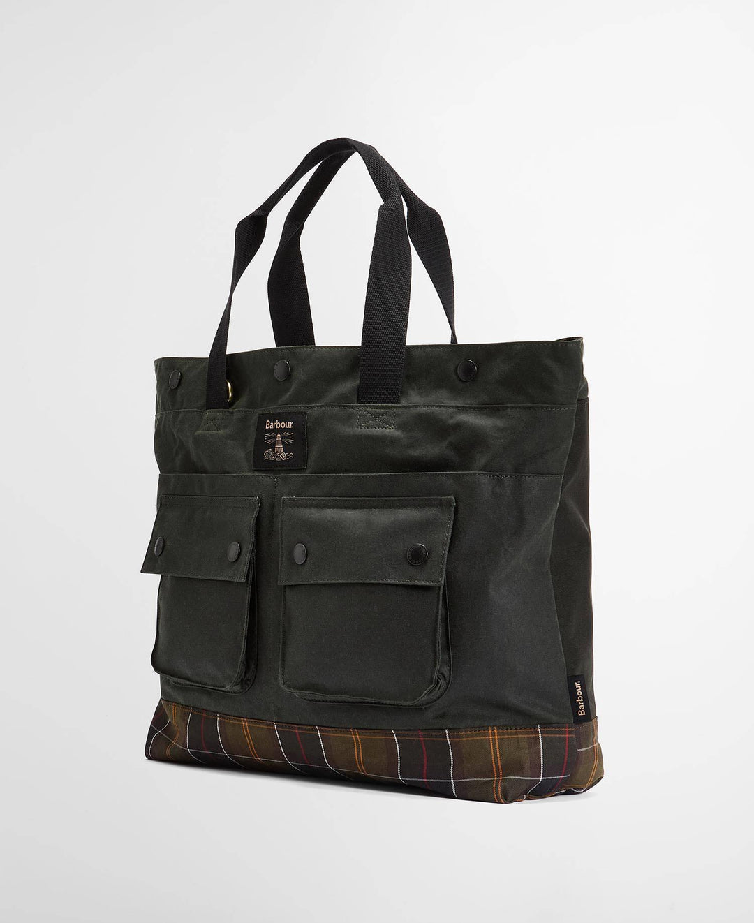 Field Wax Tote Bag Sage