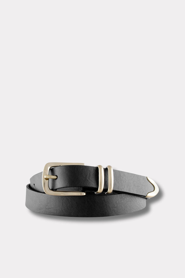 Refined Western Belt Black