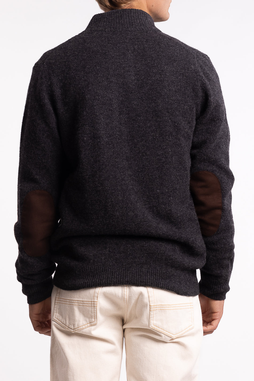Essential Patch Zip Charcoal