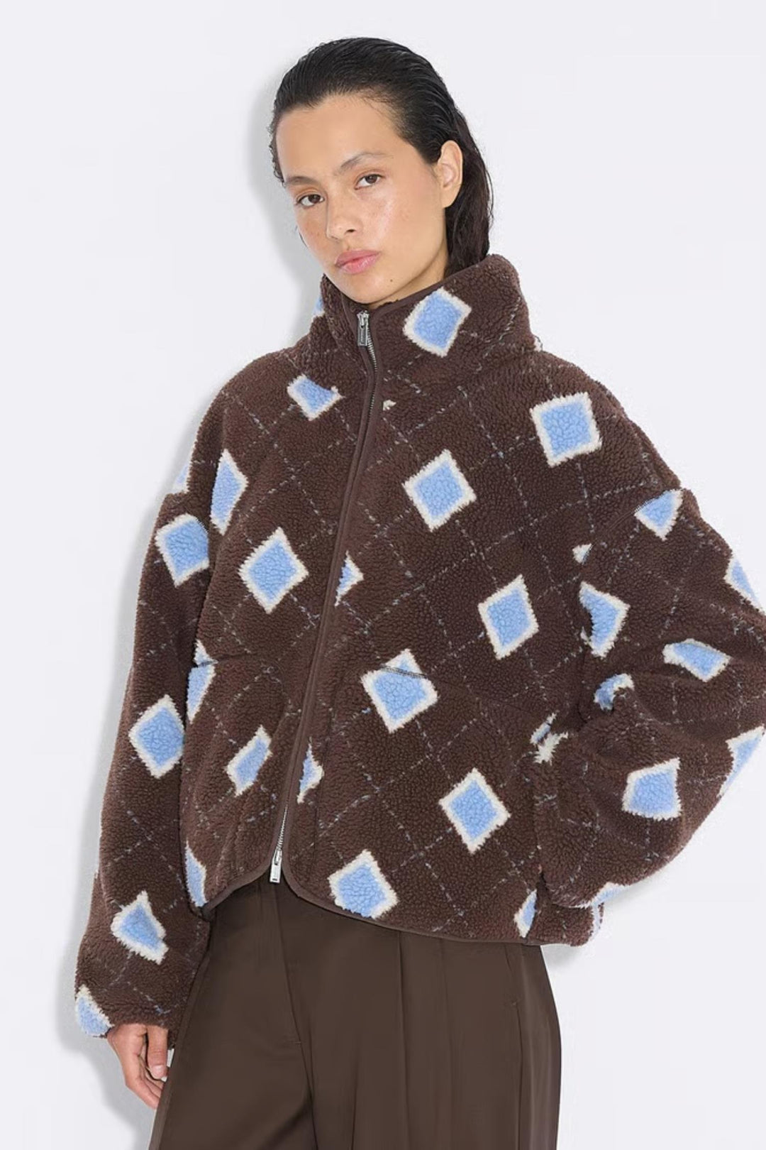 Rype Fleece Jacket- Brown Mix