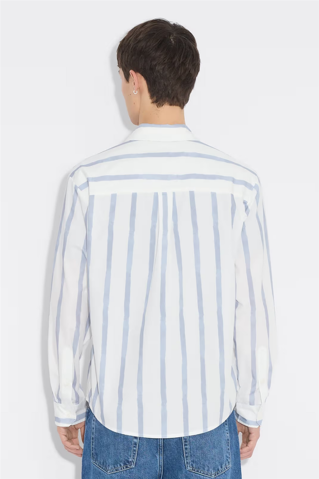 Regular Striped Shirt White/Blue