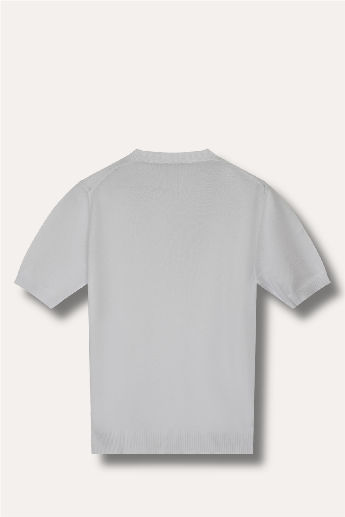 Girocollo Rasato Bianco
