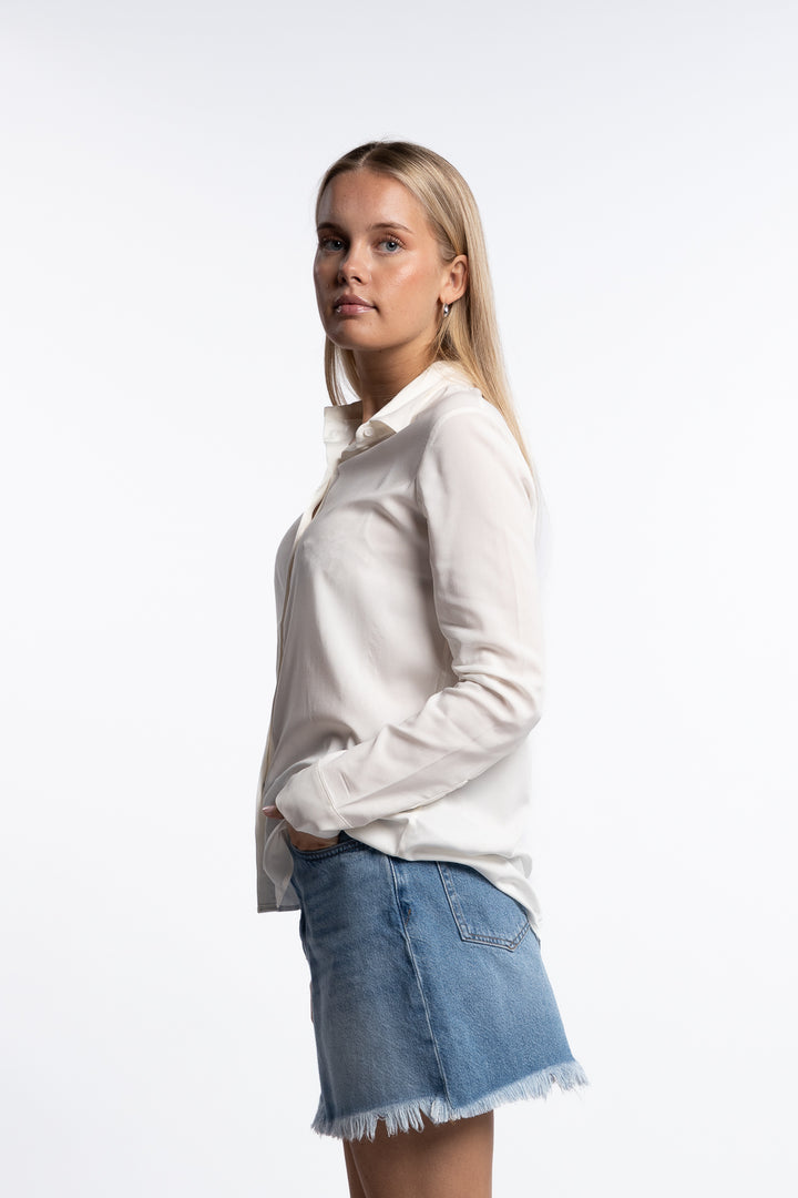 Milly NP Shirt 9942- Clear Cream