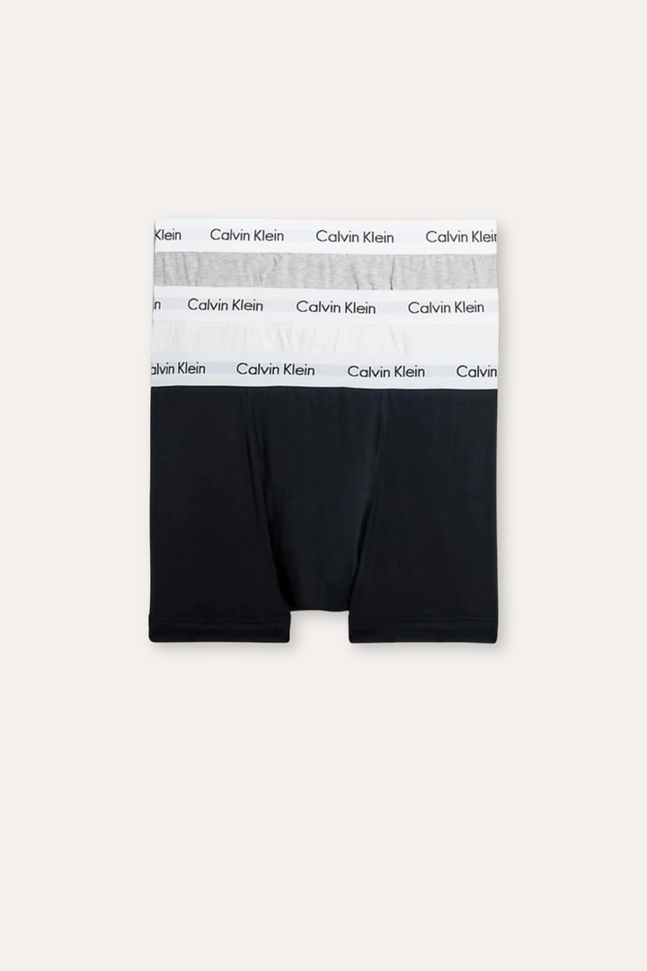 3Pack Brief Grey Heather/ White/ Black