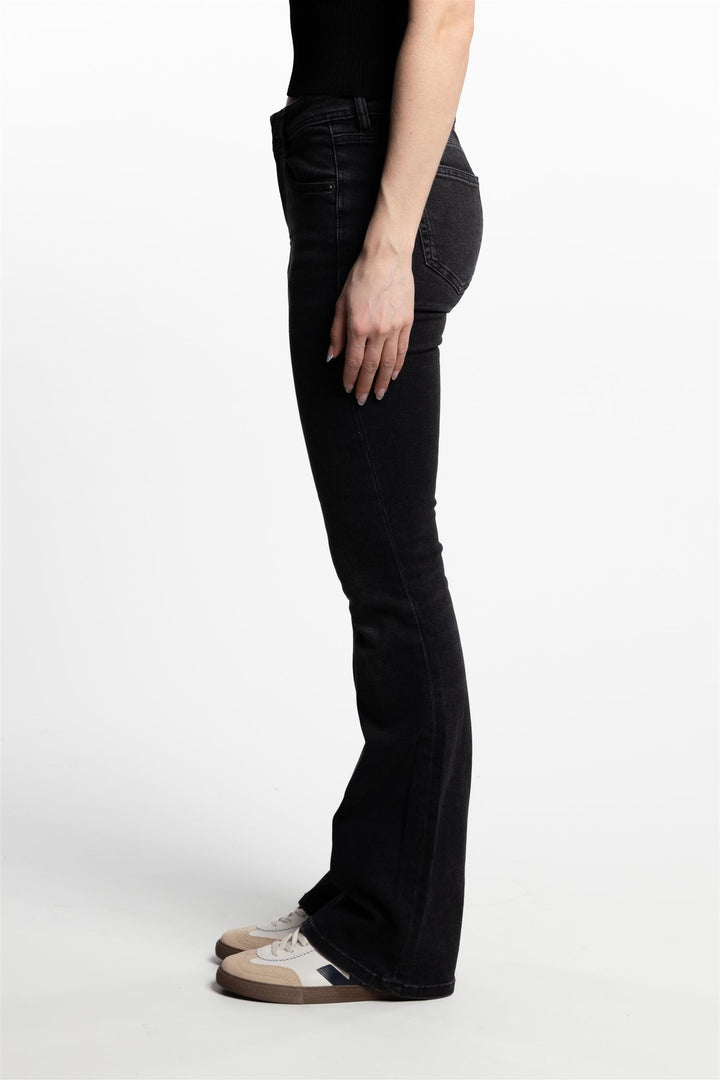 1969 D-Ebbey- Bootcut- Black/Dark grey