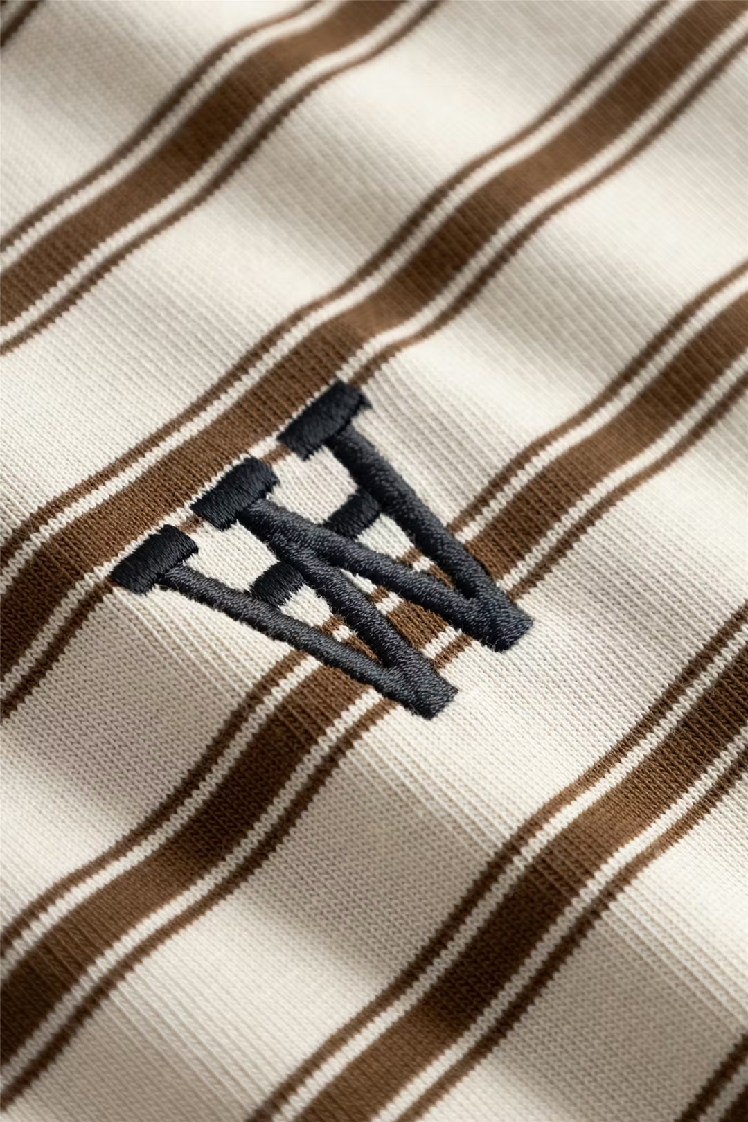 Landon Polo Desert Palm Stripe