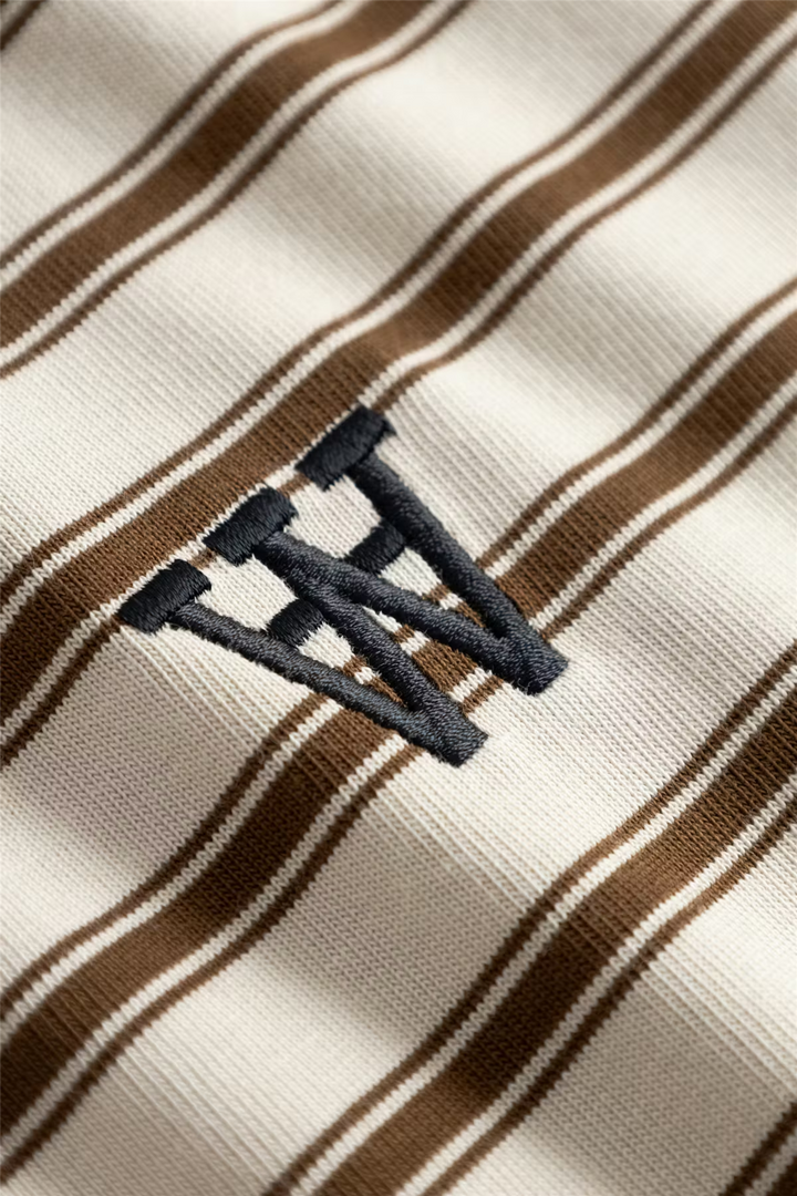 Landon Polo Desert Palm Stripe