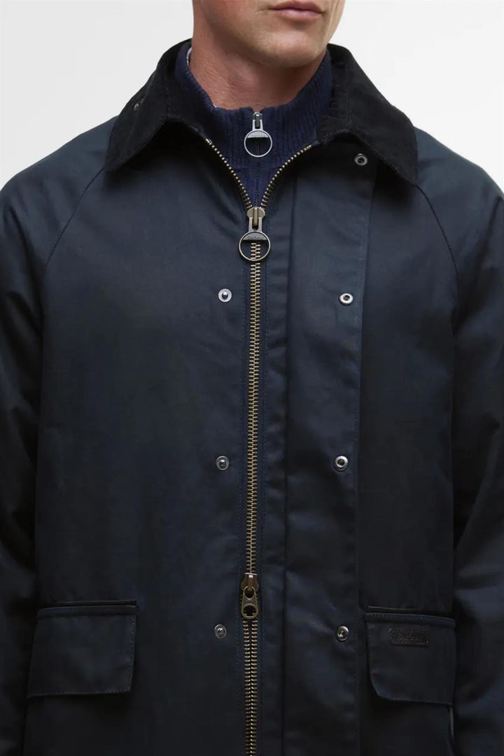 Country Wax Mac Jacket Navy